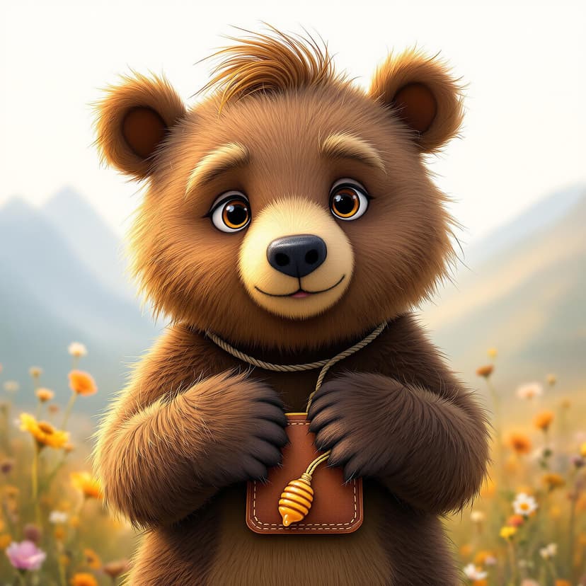 Character Bruno the Bear Cub