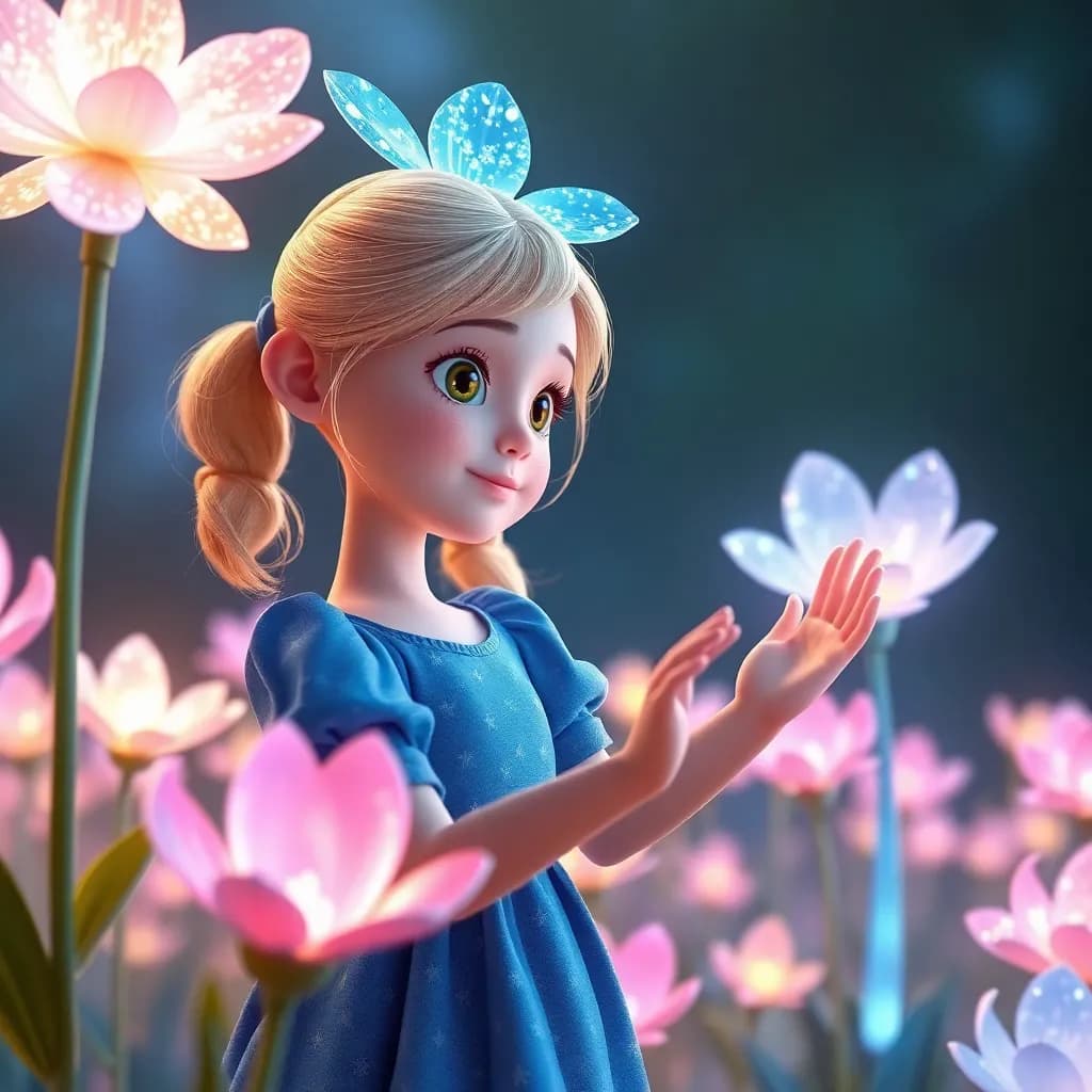 Story illustration for Sophia and the Enchanted Forest Adventure