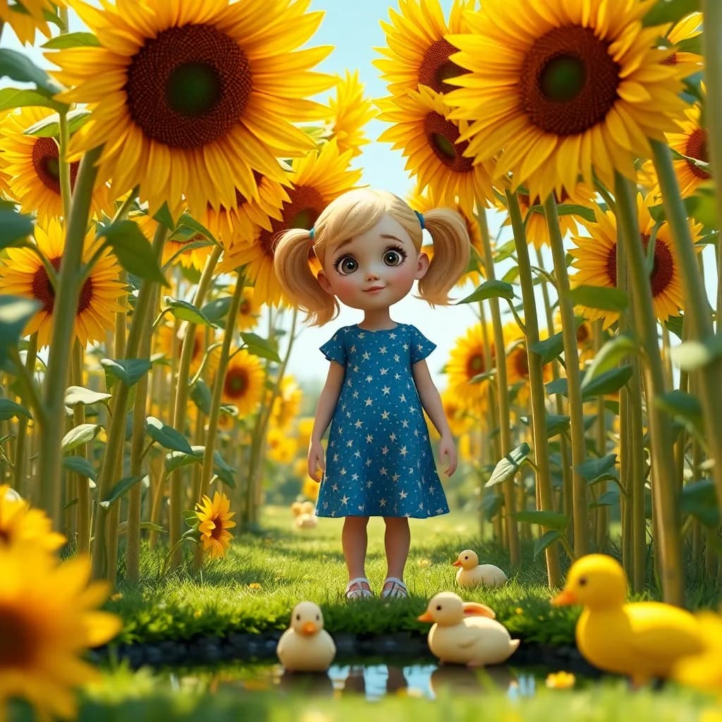 Story illustration for Sophia and the Enchanted Forest Adventure