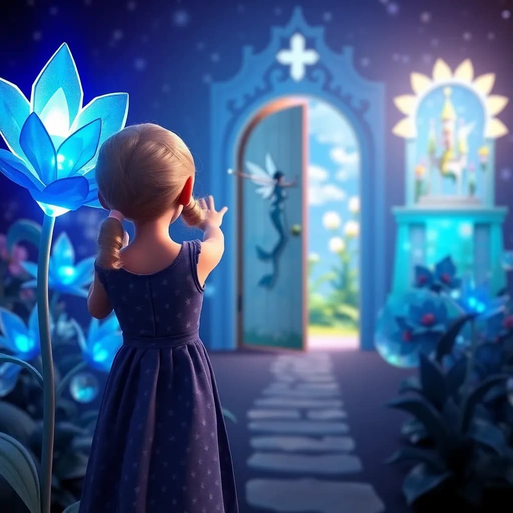 Story illustration for Sophia and the Enchanted Forest Adventure