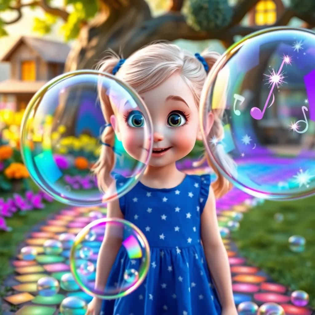 Story illustration for Sophia and the Enchanted Forest Adventure