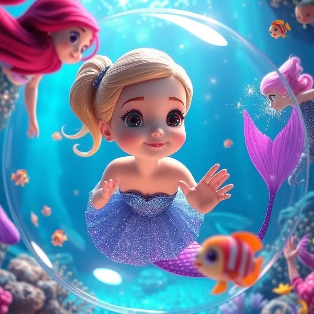 Story illustration for Sophia and the Enchanted Forest Adventure