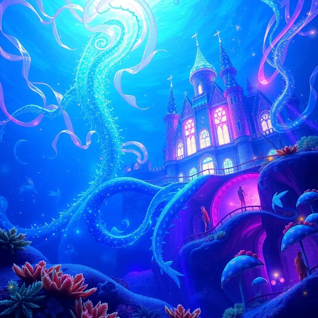 Story illustration for Sophia and the Enchanted Forest Adventure