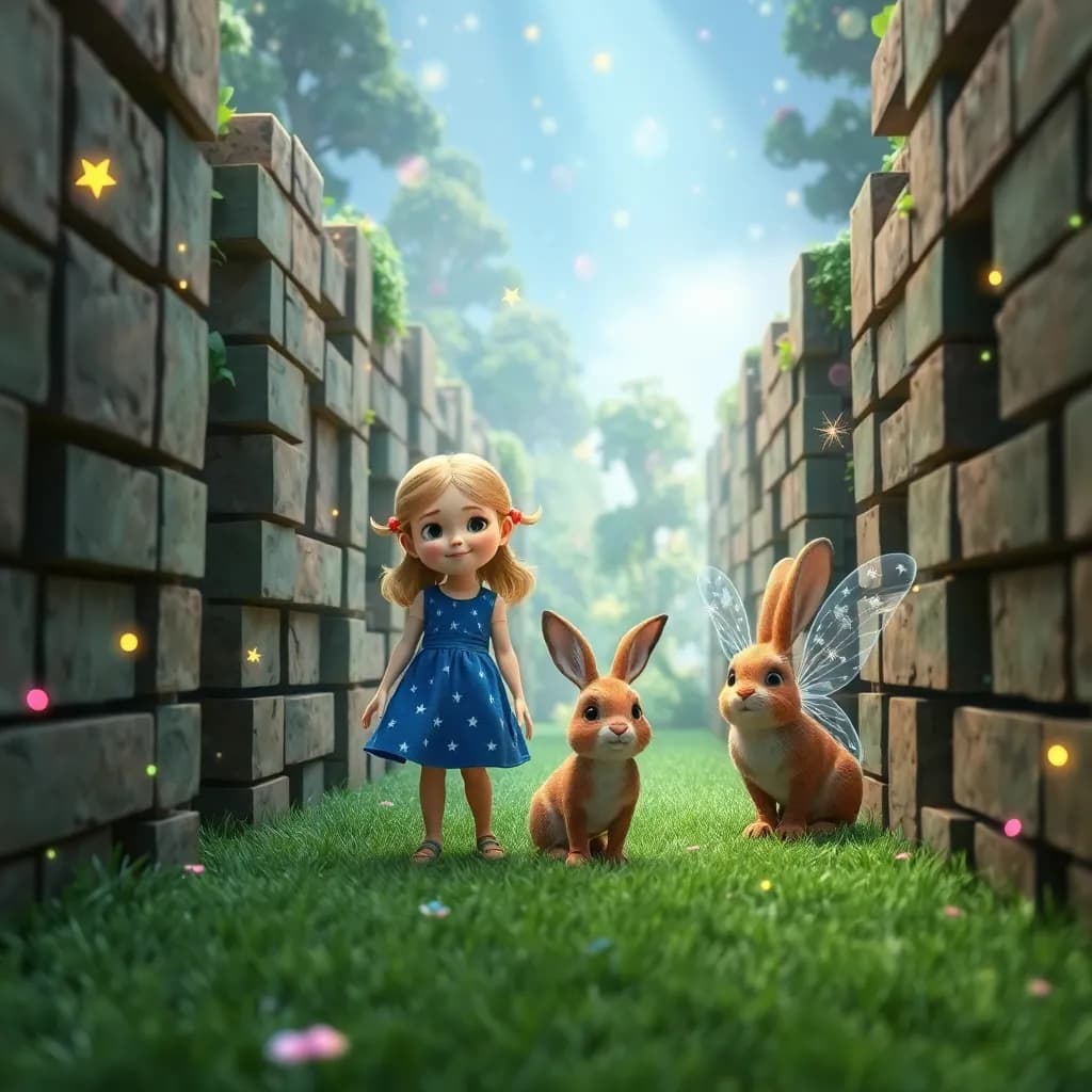 Story illustration for Sophia and the Enchanted Forest Adventure