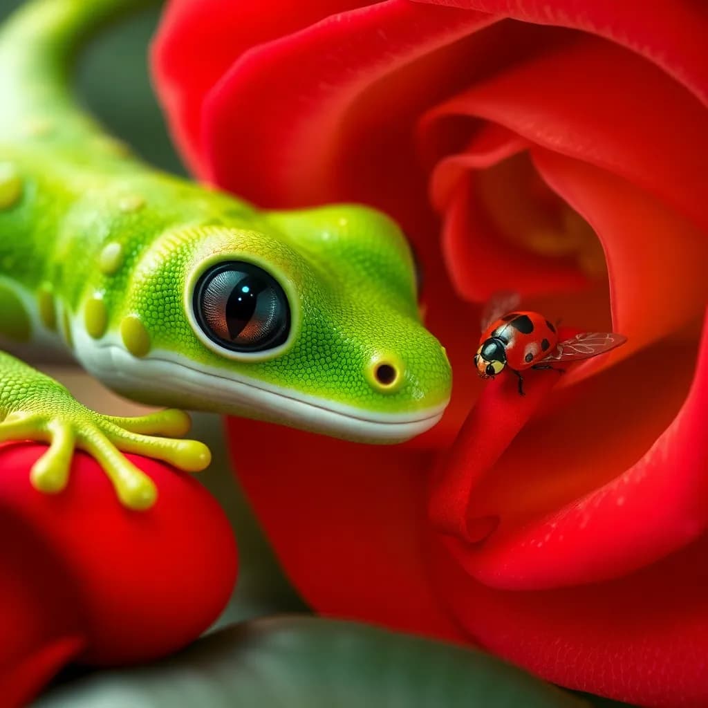 Story illustration for Gordie's Kaleidoscope Journey: A Flower Festival Adventure