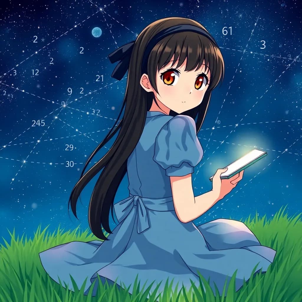 Story illustration for Starlight Arithmetic