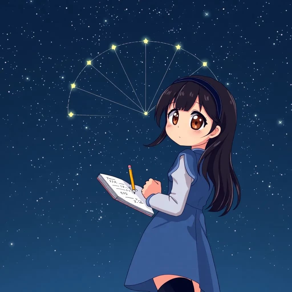 Story illustration for Starlight Arithmetic