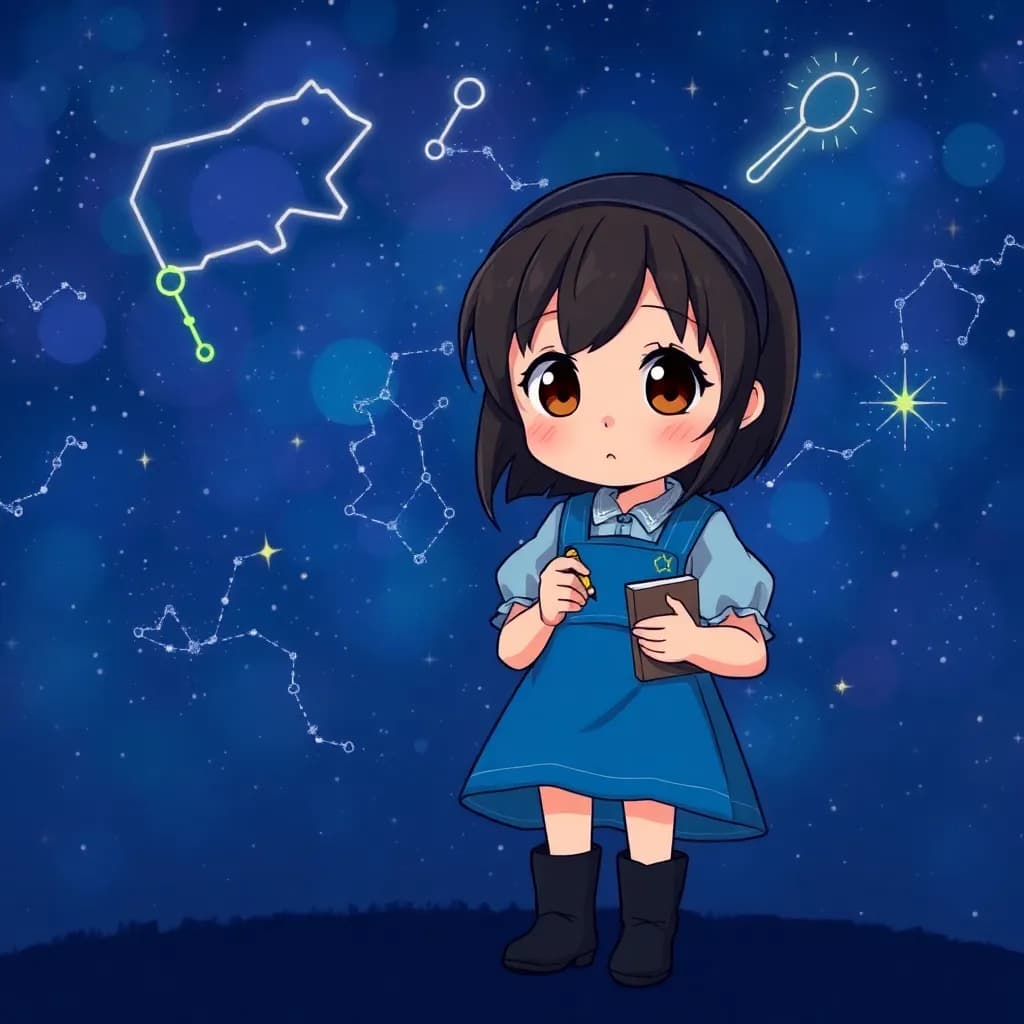 Story illustration for Starlight Arithmetic