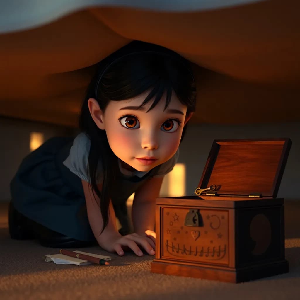 Story illustration for Alice and the Worldly Lullabies