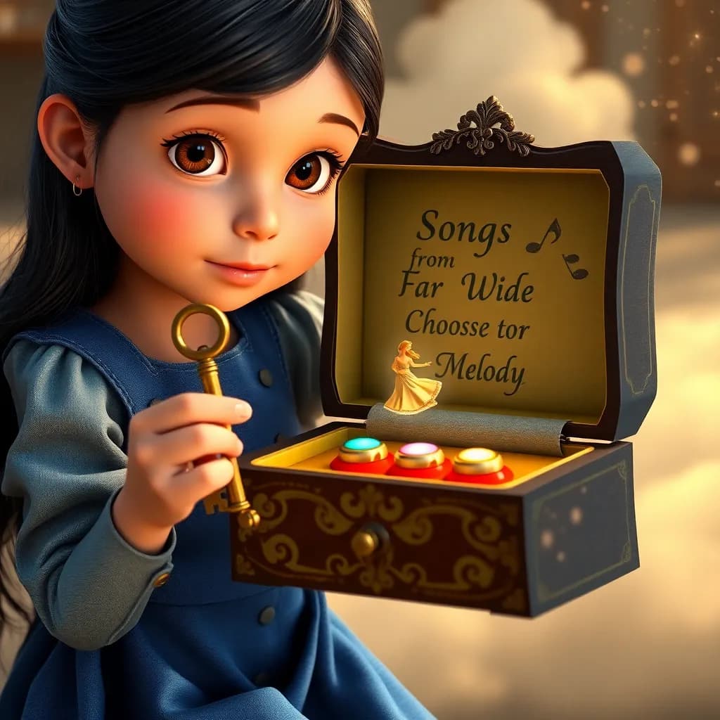 Story illustration for Alice and the Worldly Lullabies