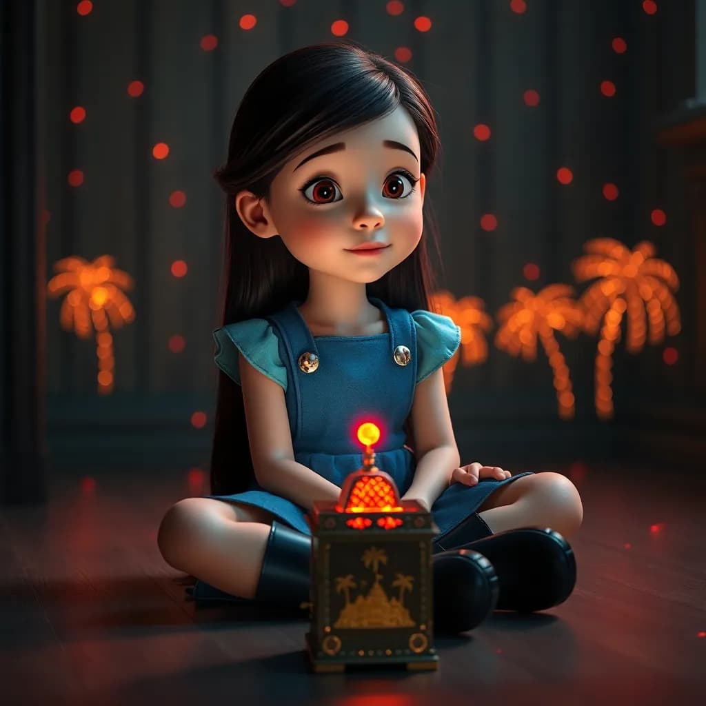 Story illustration for Alice and the Worldly Lullabies