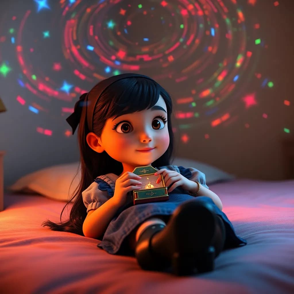 Story illustration for Alice and the Worldly Lullabies