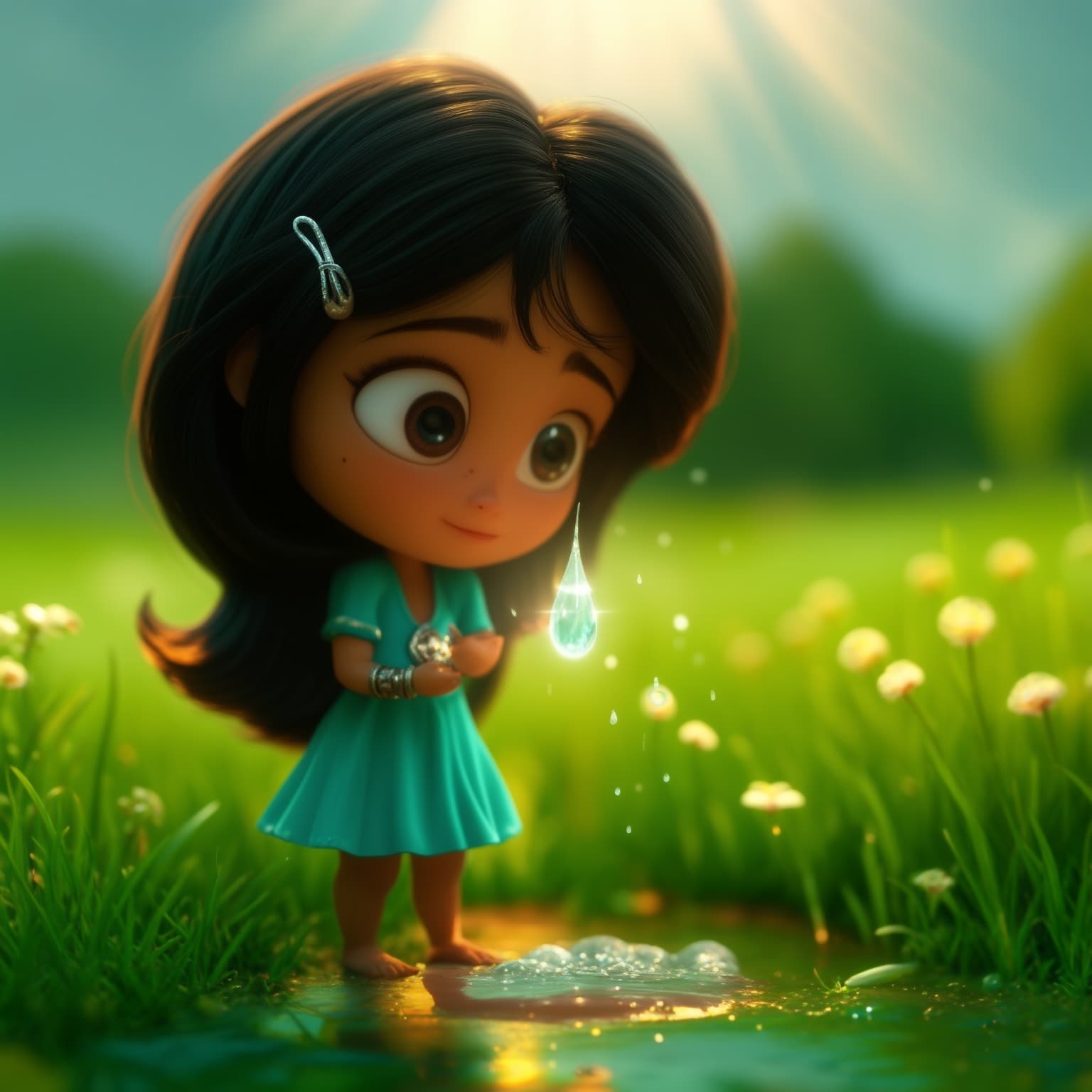 Priya and the Wishing Raindrop