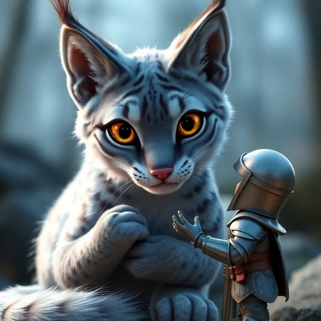 Story illustration for Luna's Enchanted Pursuit: The Tale of the Escaped Story Characters