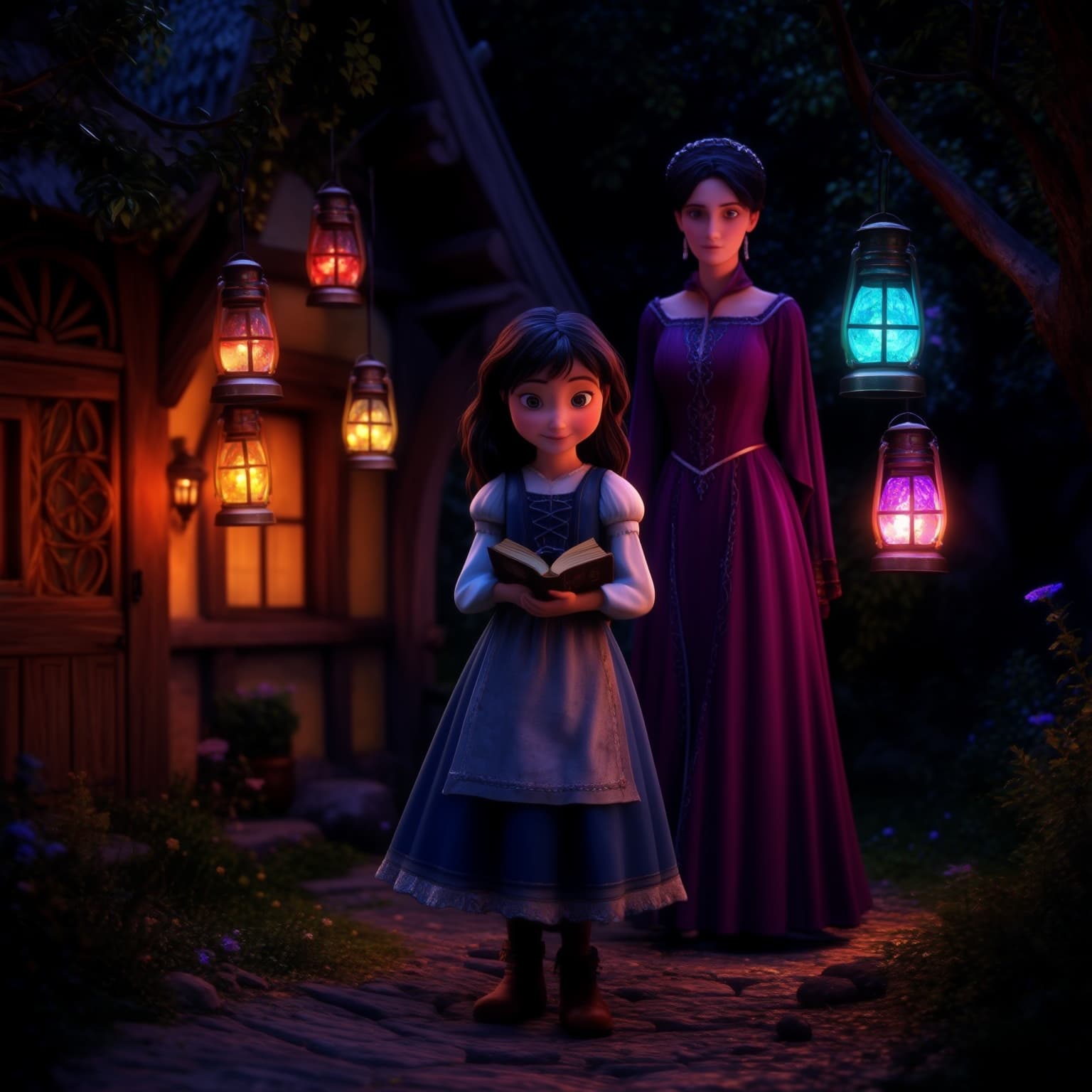 Snow White and the Seven Lanterns