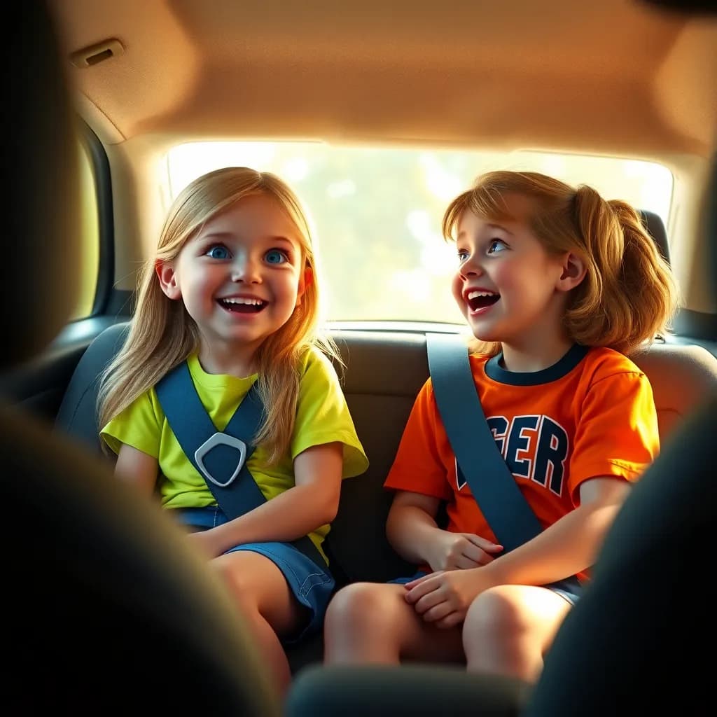 Story illustration for Ava's T-Ball Adventure with Dad