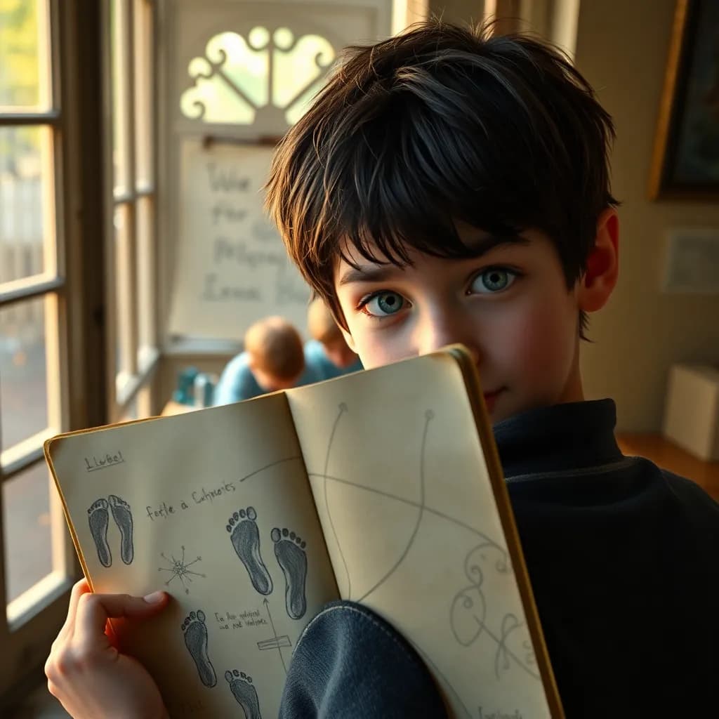 Story illustration for Sherlock's Trail of Marbles