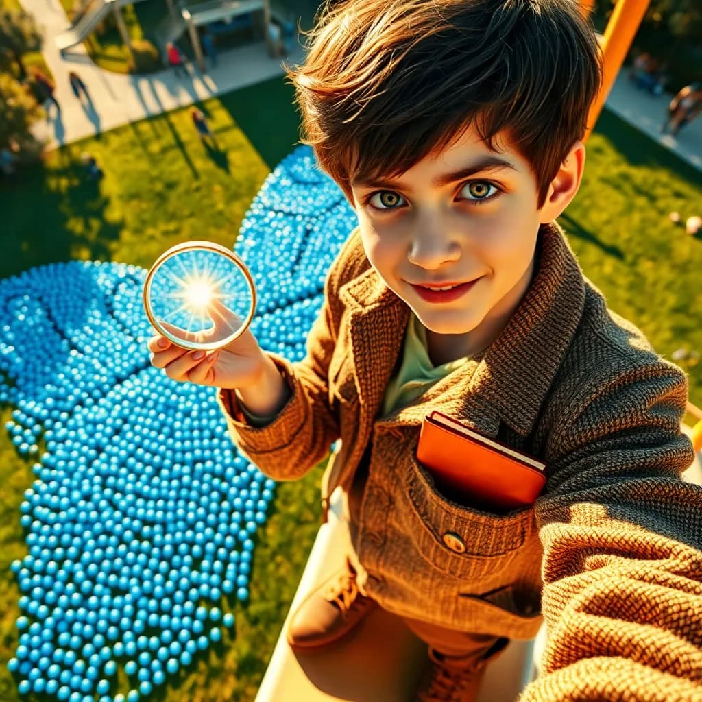 Story illustration for Sherlock's Trail of Marbles