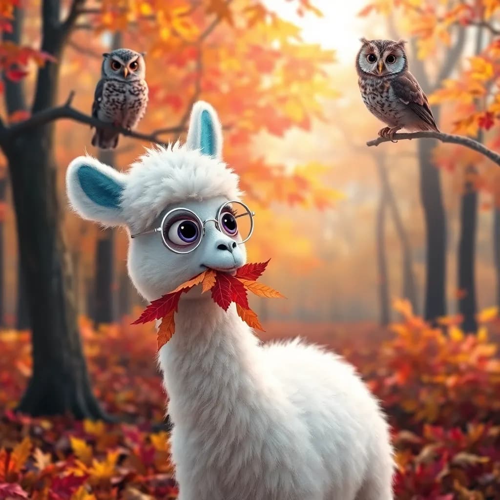 Story illustration for Boppo's Bedtime Adventure: Discovering Sleepy Secrets in the Mountains