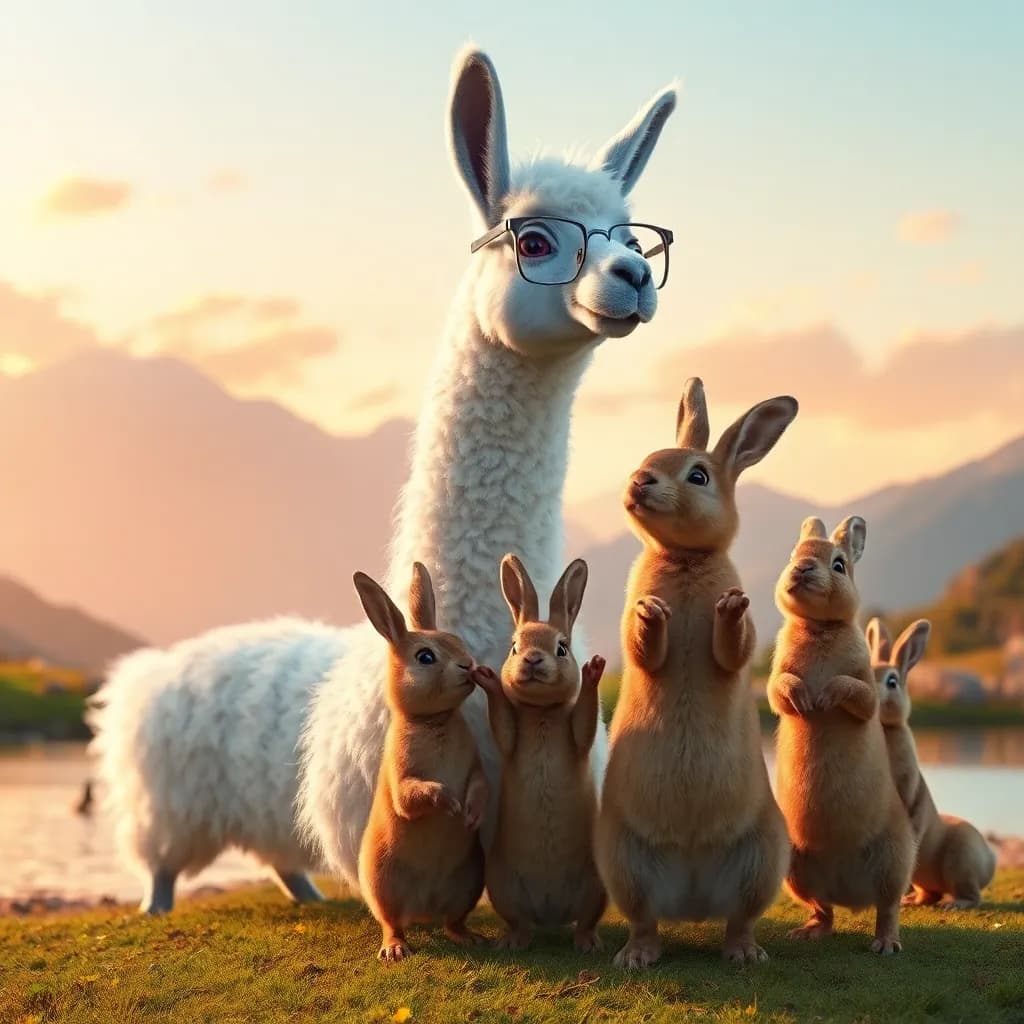 Story illustration for Boppo's Bedtime Adventure: Discovering Sleepy Secrets in the Mountains