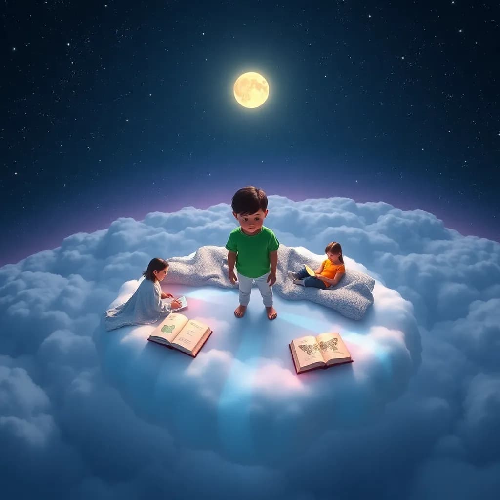 Story illustration for The Whispering Library