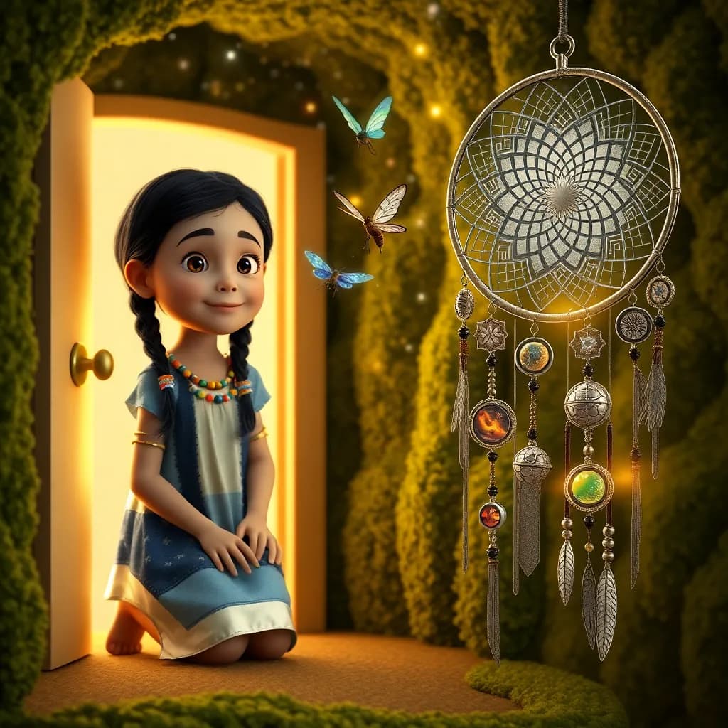 Story illustration for Zara and the Dreamland Passage