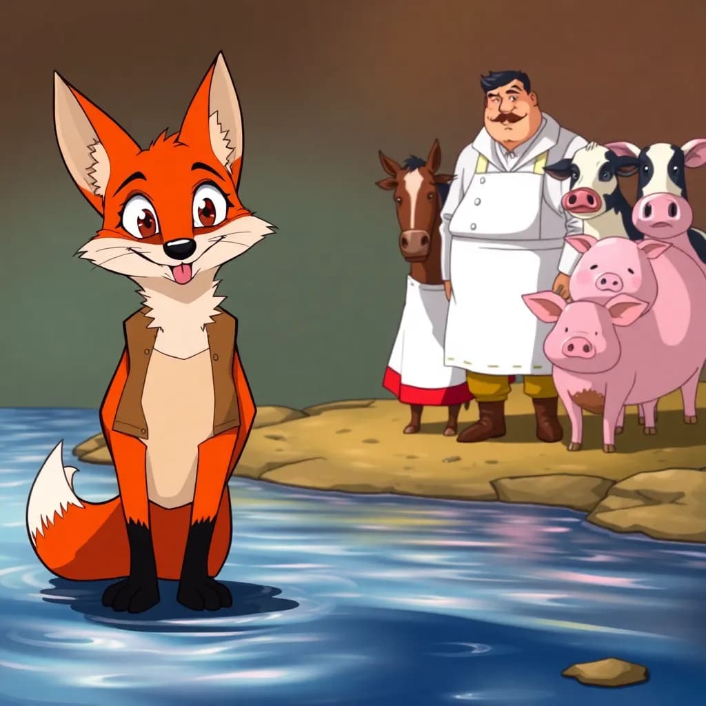 Story illustration for The Great Gingerbread Race