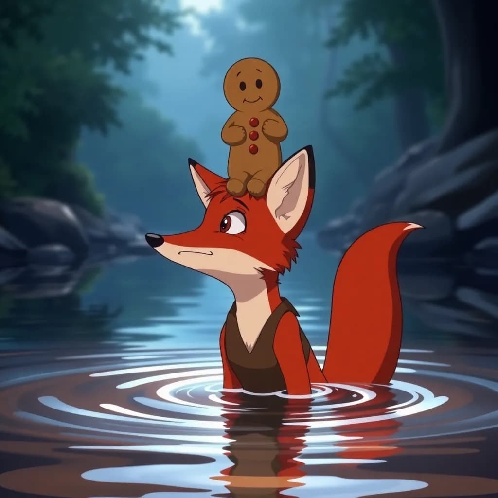 Story illustration for The Great Gingerbread Race