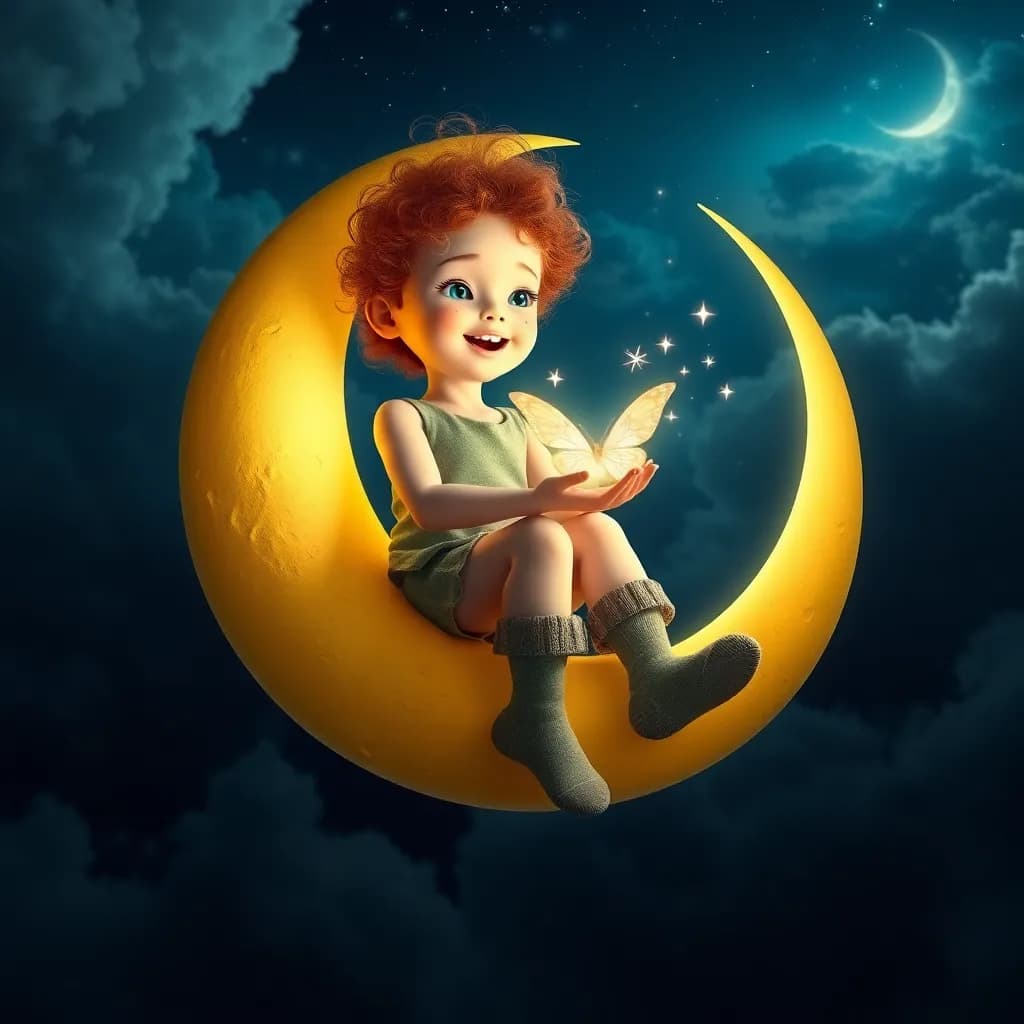 Story illustration for Max and the Midnight Cloud Castle