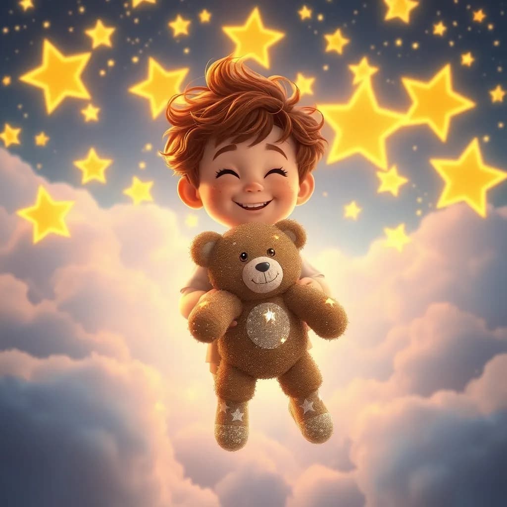 Story illustration for Max and the Midnight Cloud Castle