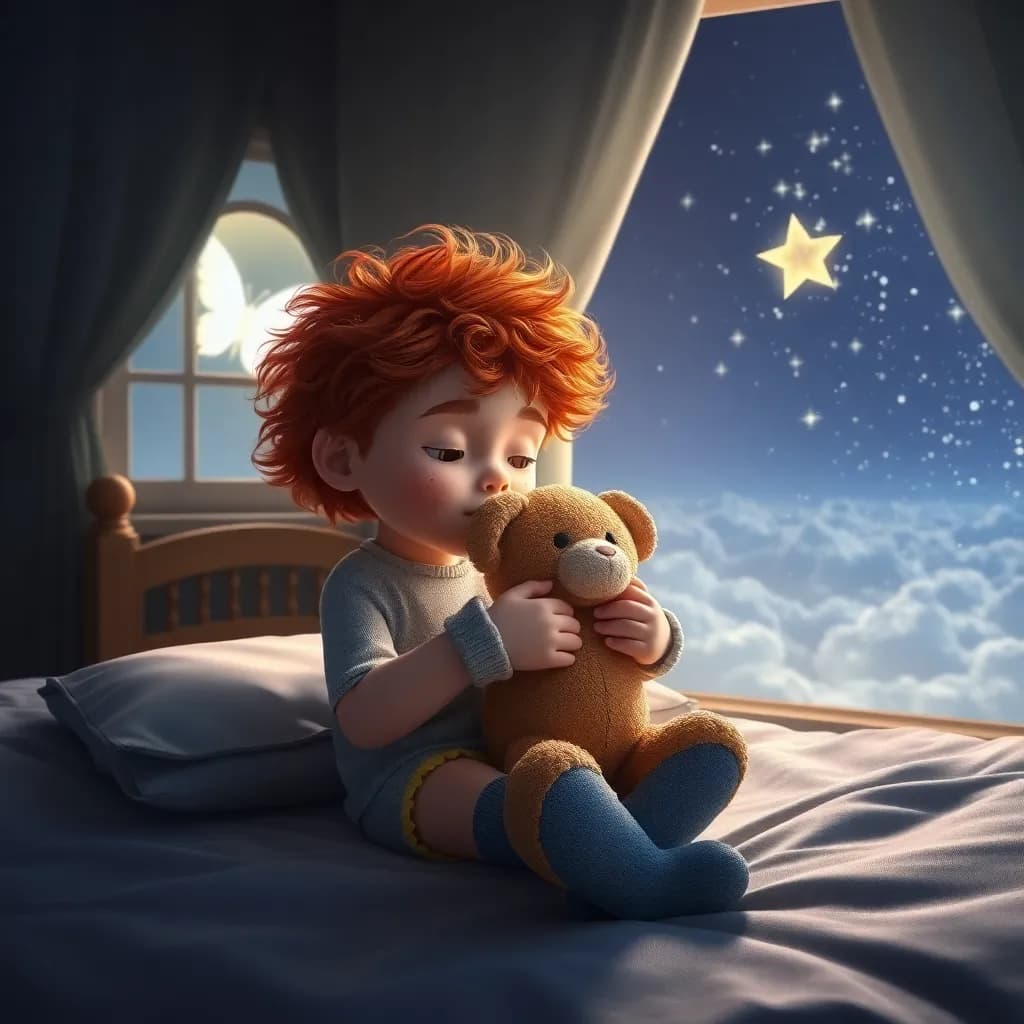 Story illustration for Max and the Midnight Cloud Castle