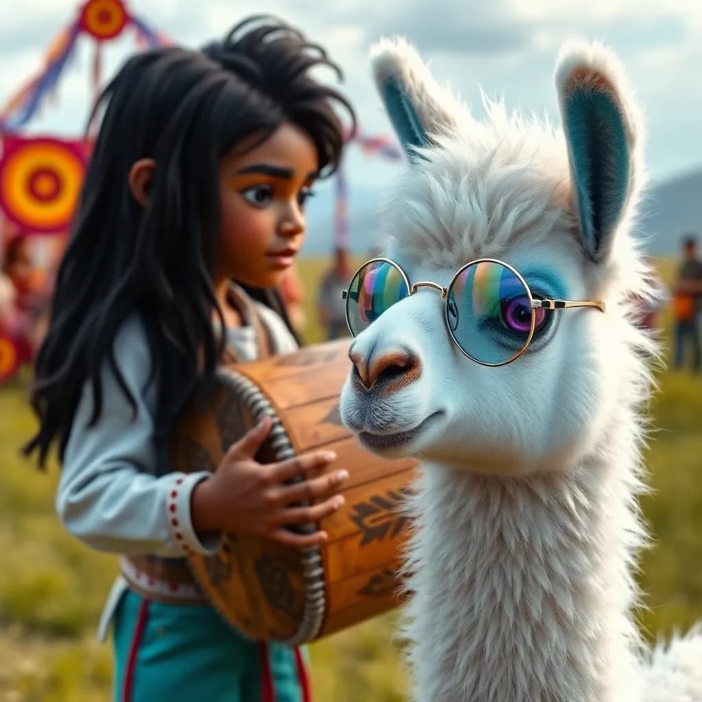 Story illustration for Boppo and Thunder Cloud: The Dance of Stories