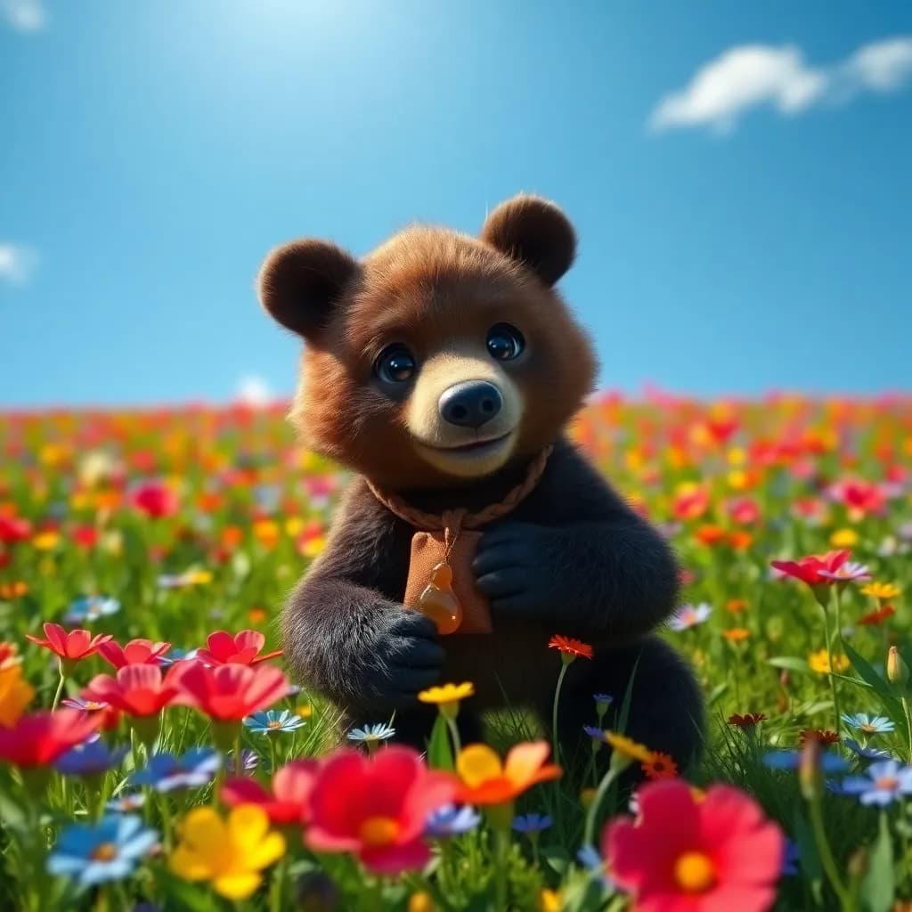 Story illustration for Bruno's Garden Journey