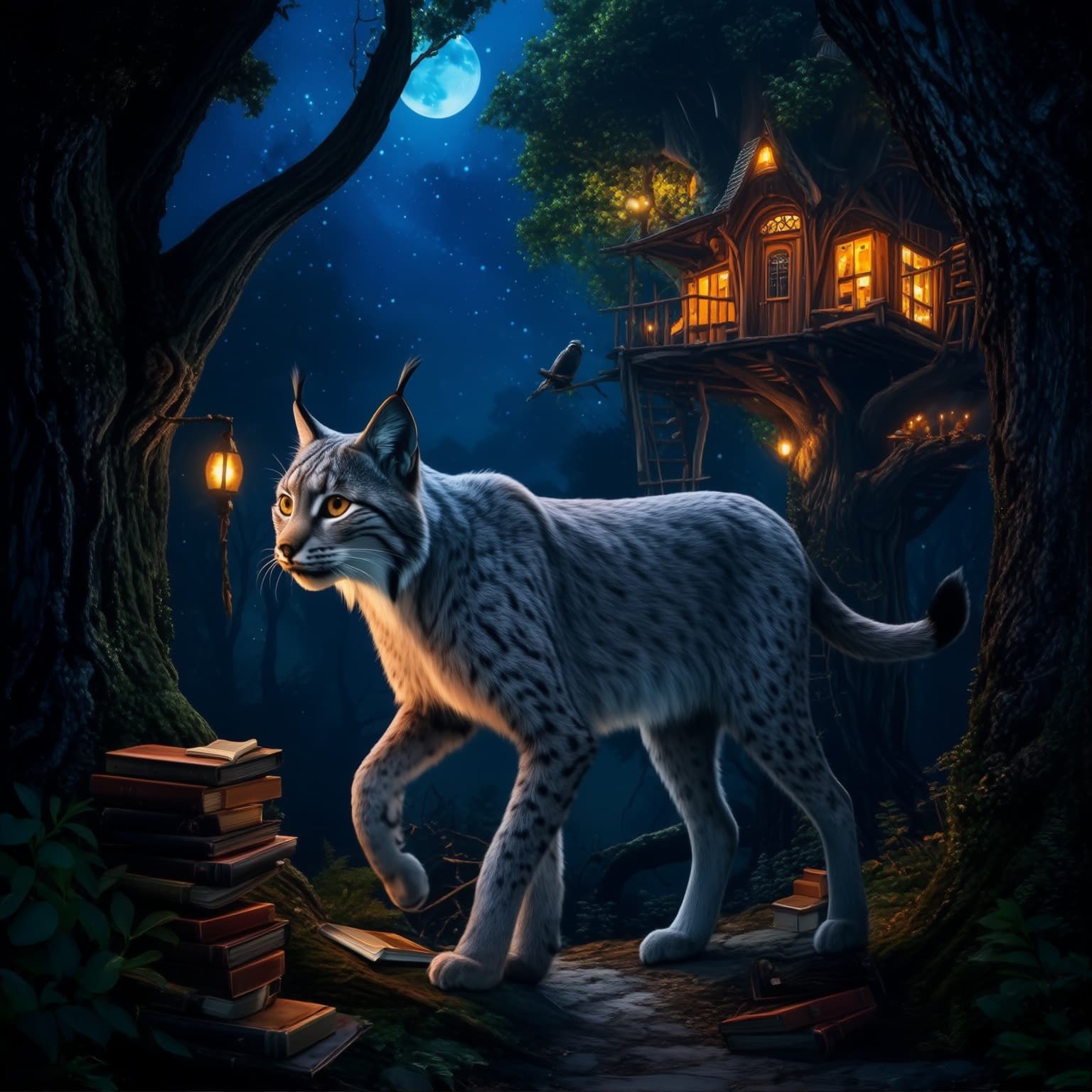 Luna's Enchanted Library