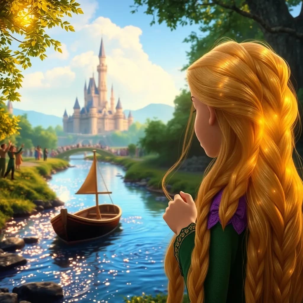 Story illustration for Rapunzel: Threads of Freedom