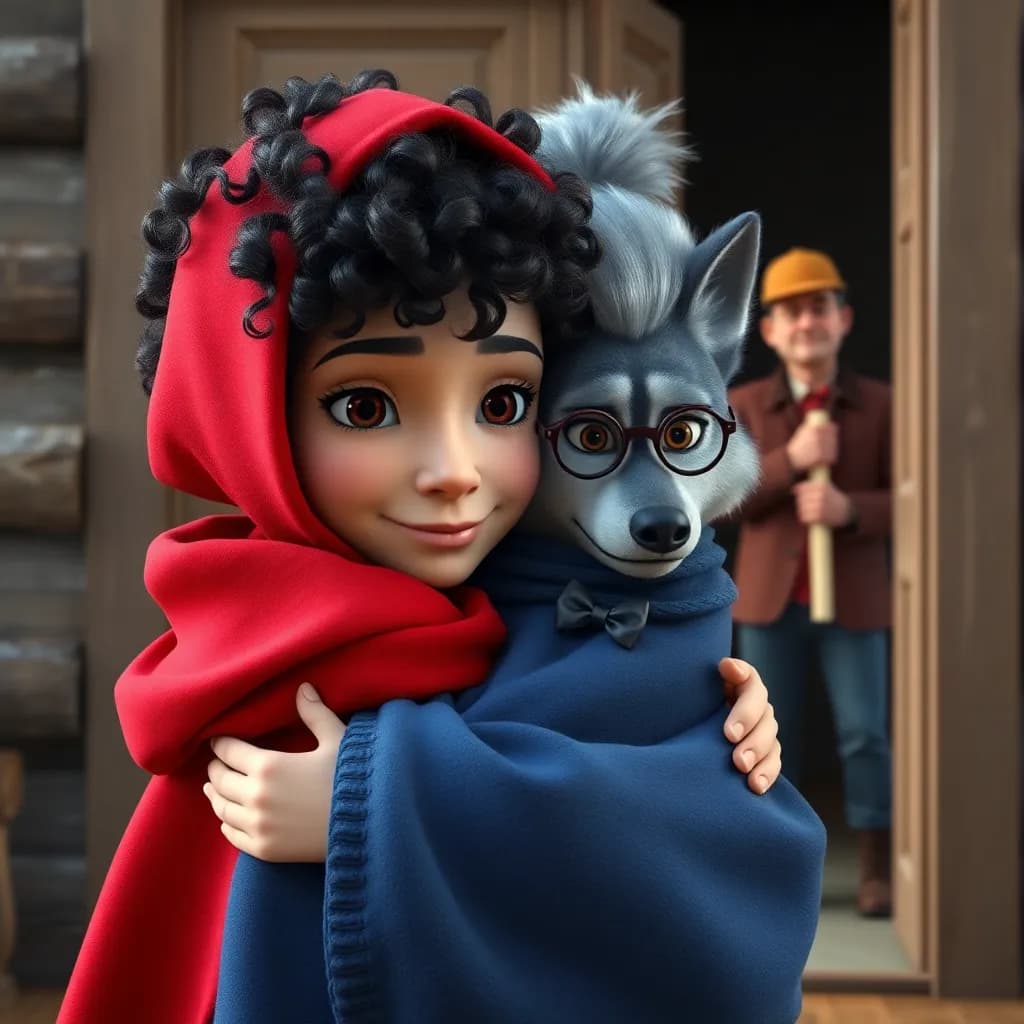 Story illustration for Little Red's Woodland Adventure