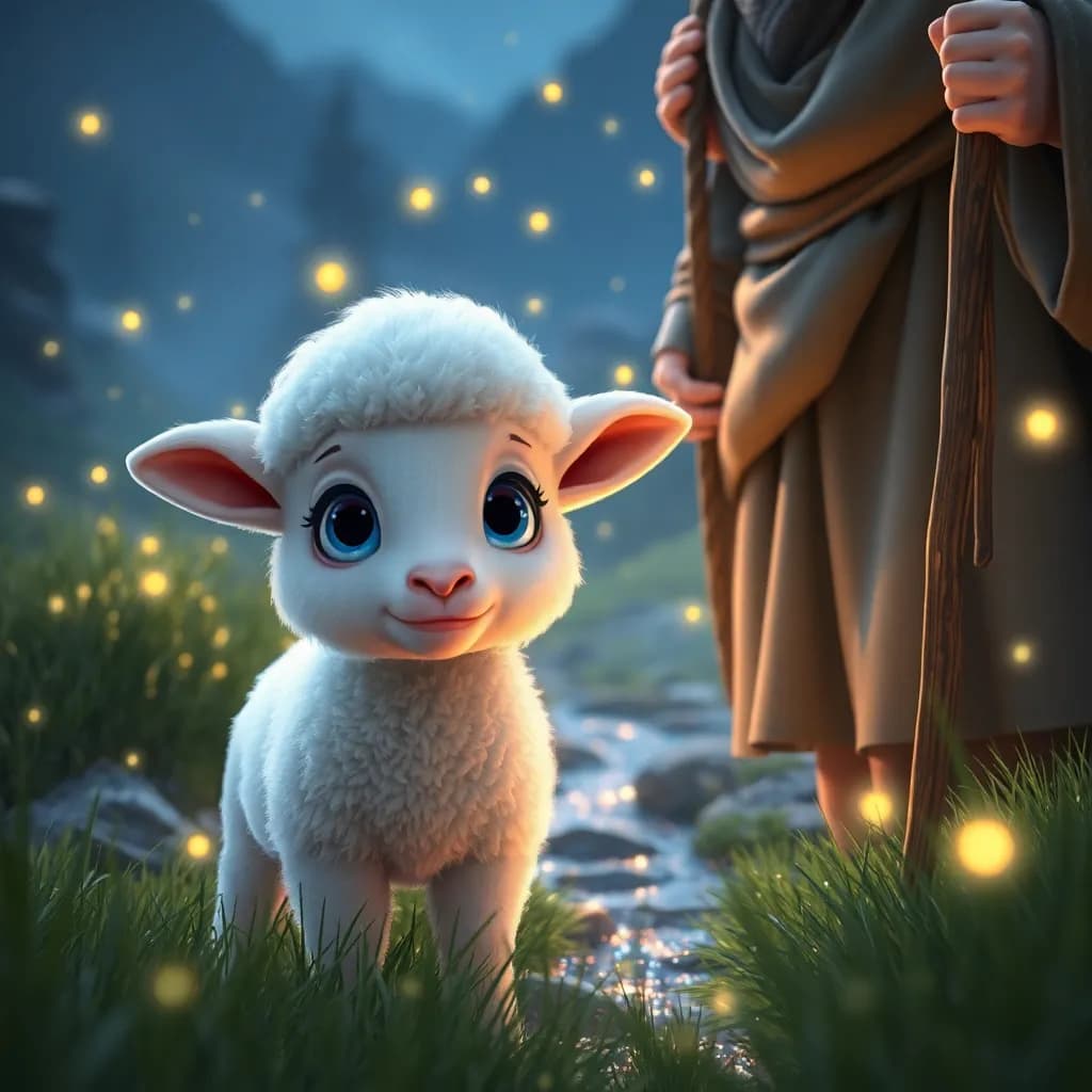 Story illustration for Leo and the Shepherd of Trust