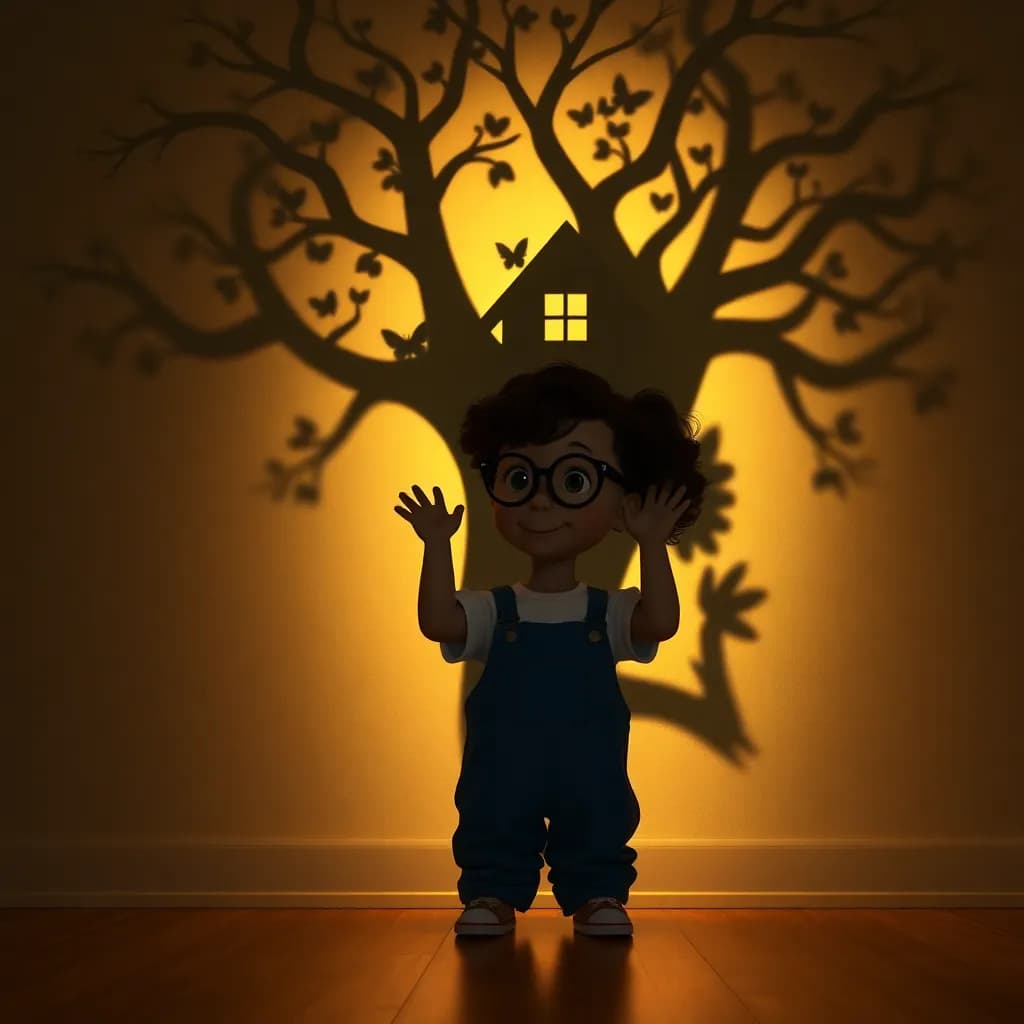 Story illustration for Mira and the Guardian of Light