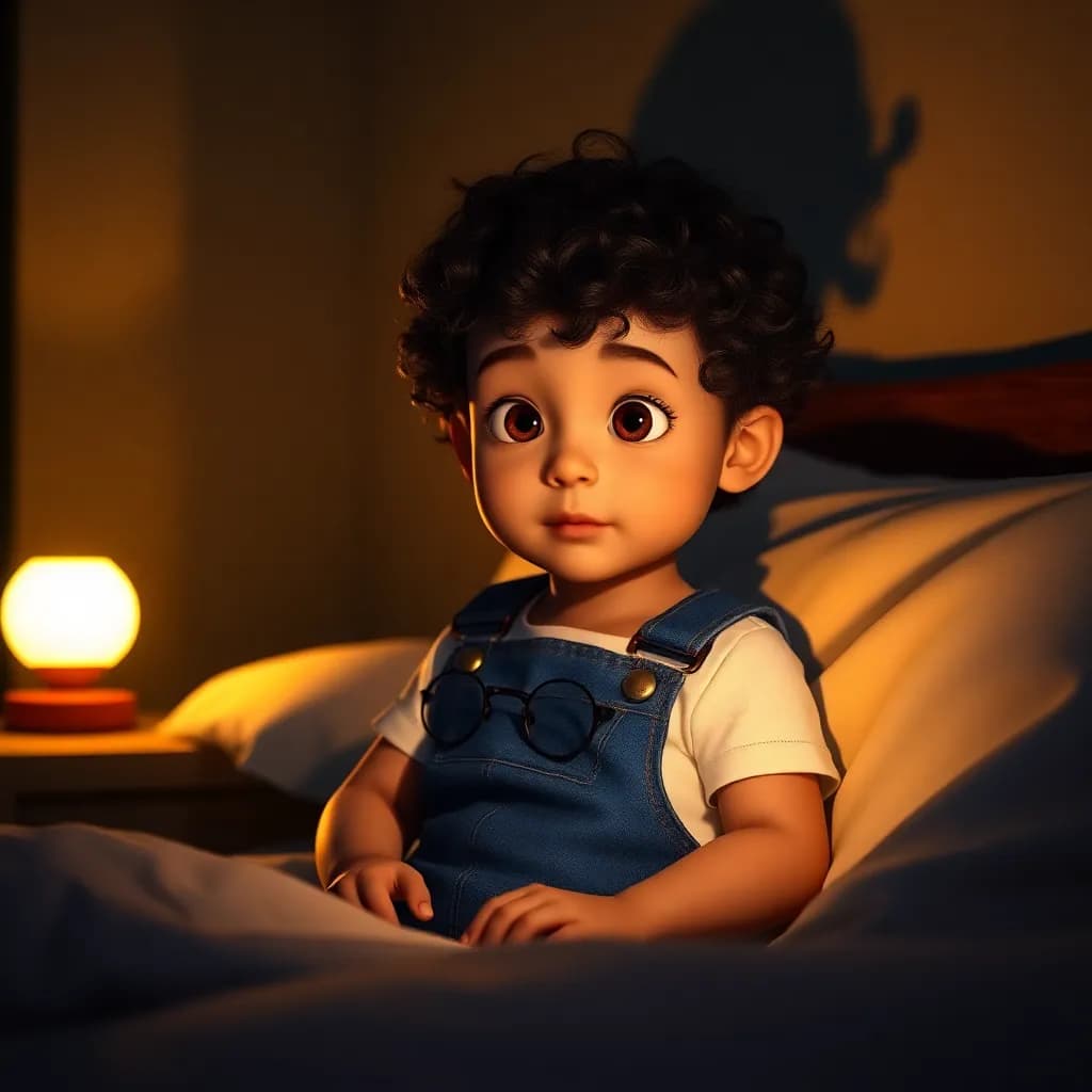 Story illustration for Mira and the Guardian of Light