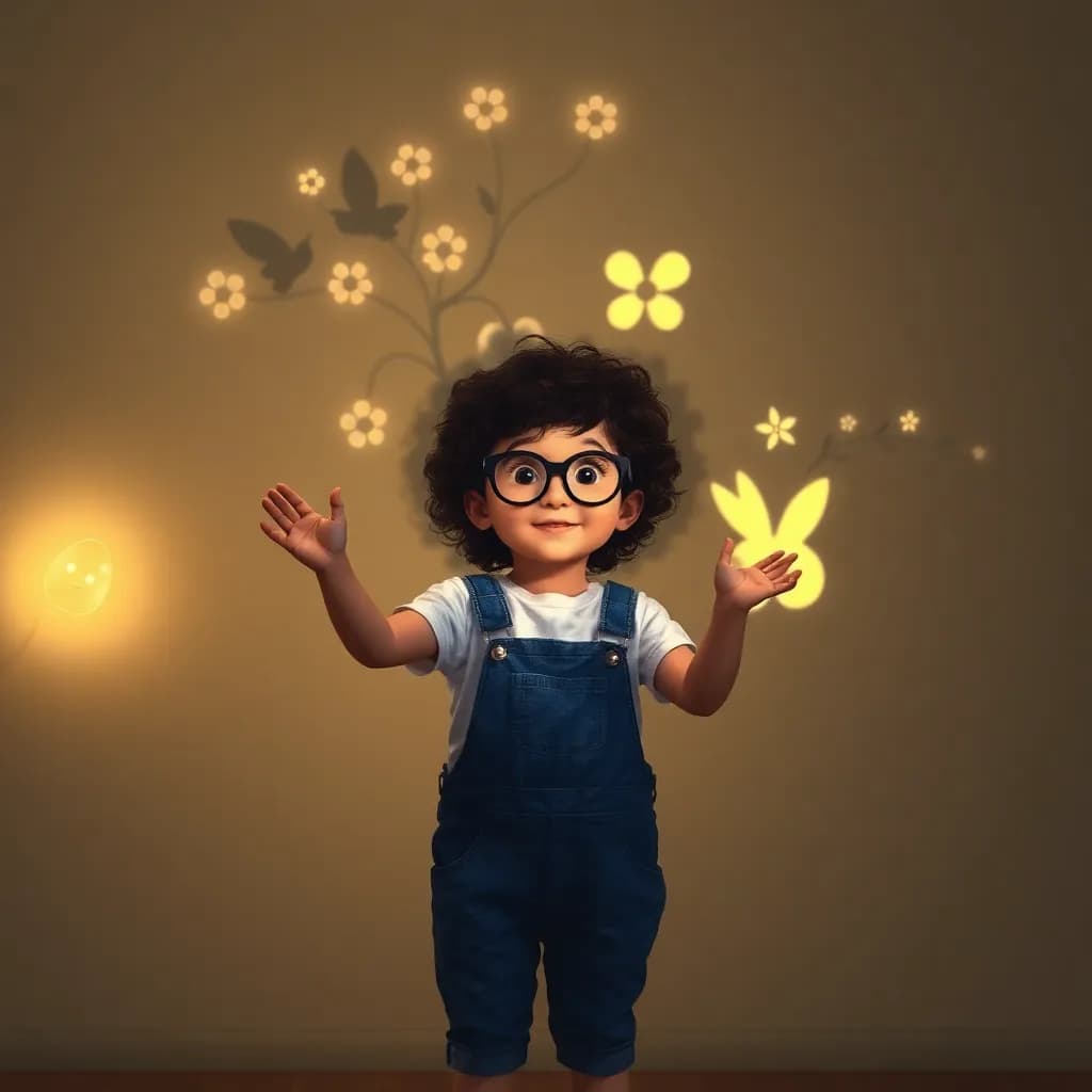 Story illustration for Mira and the Guardian of Light