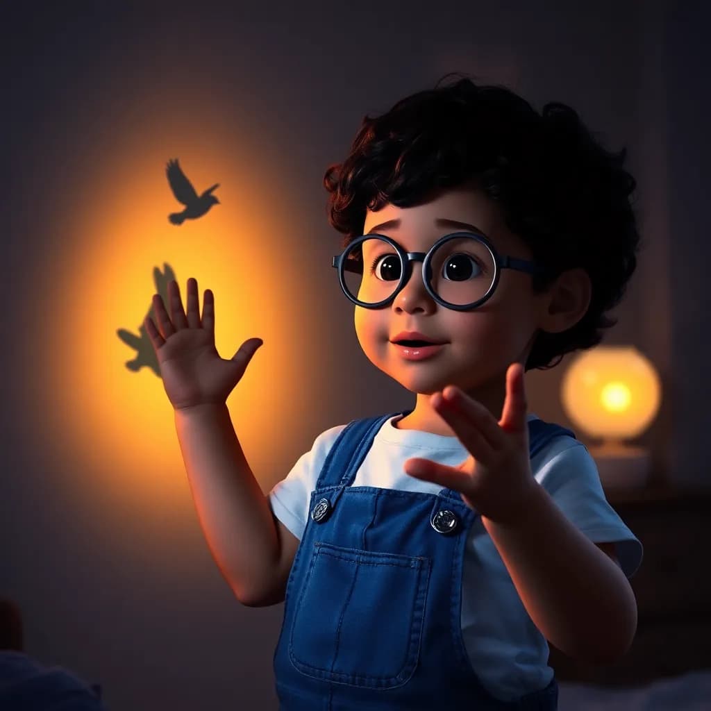 Story illustration for Mira and the Guardian of Light