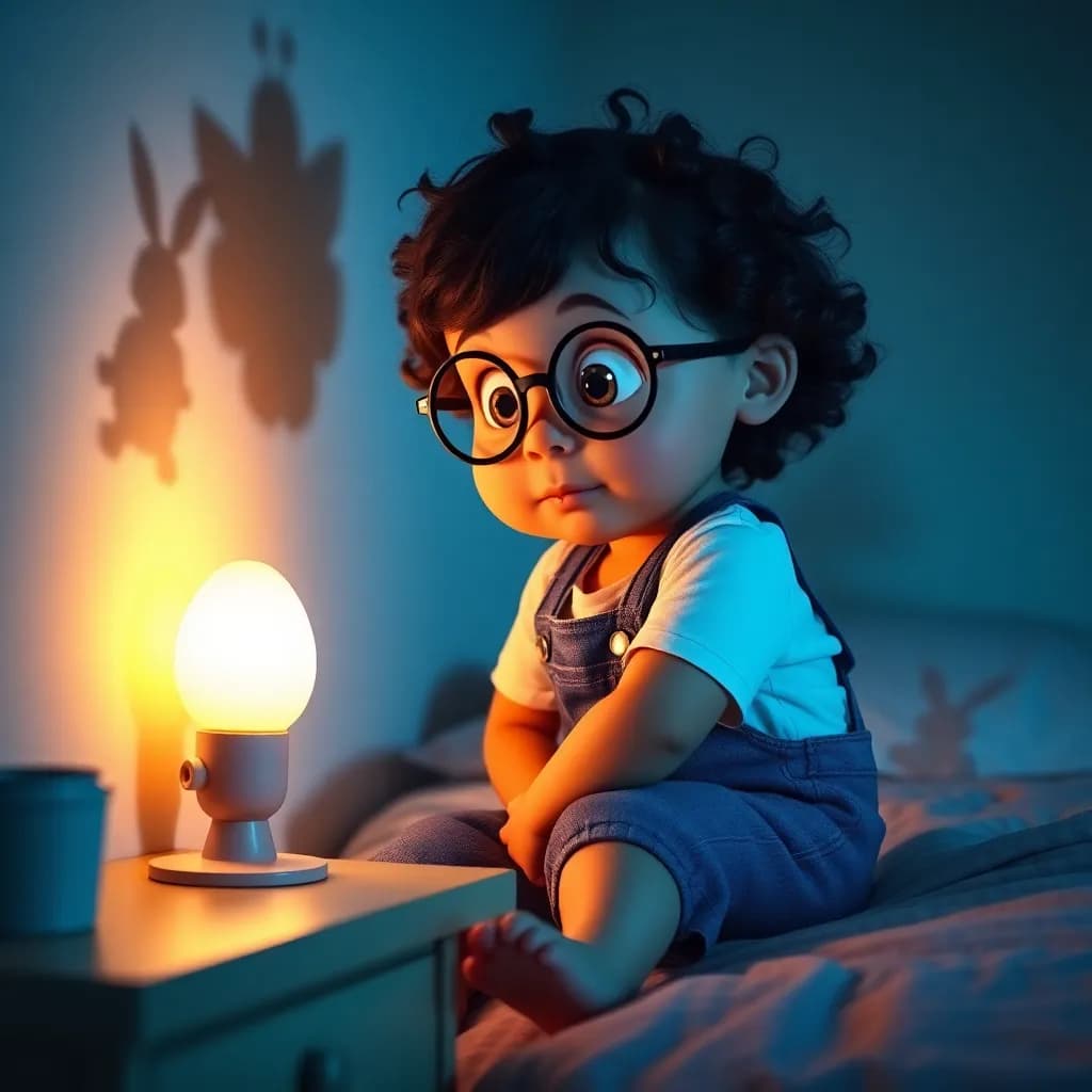 Story illustration for Mira and the Guardian of Light