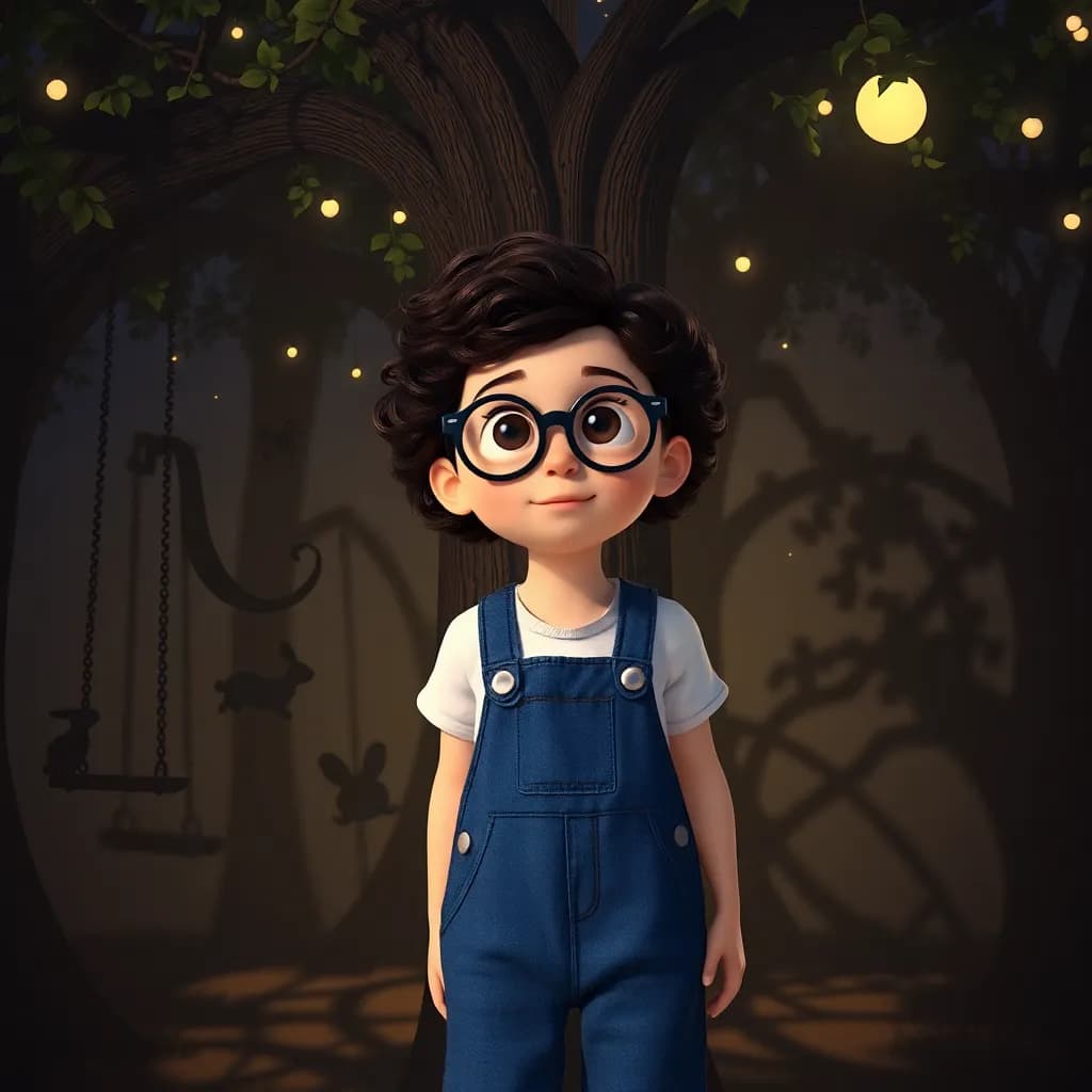 Story illustration for Mira and the Guardian of Light