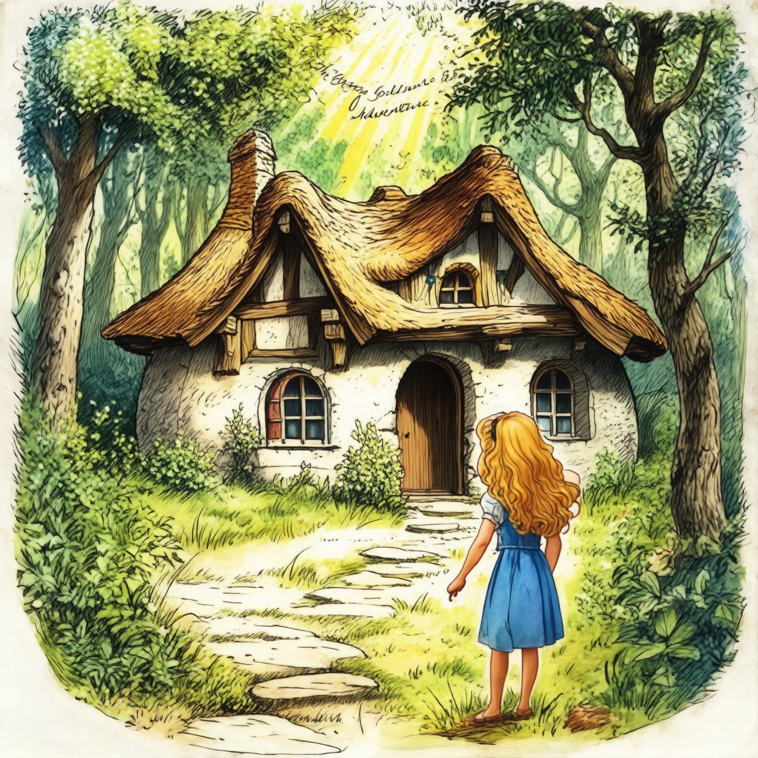 Goldilocks and the Bears' Cottage Adventure