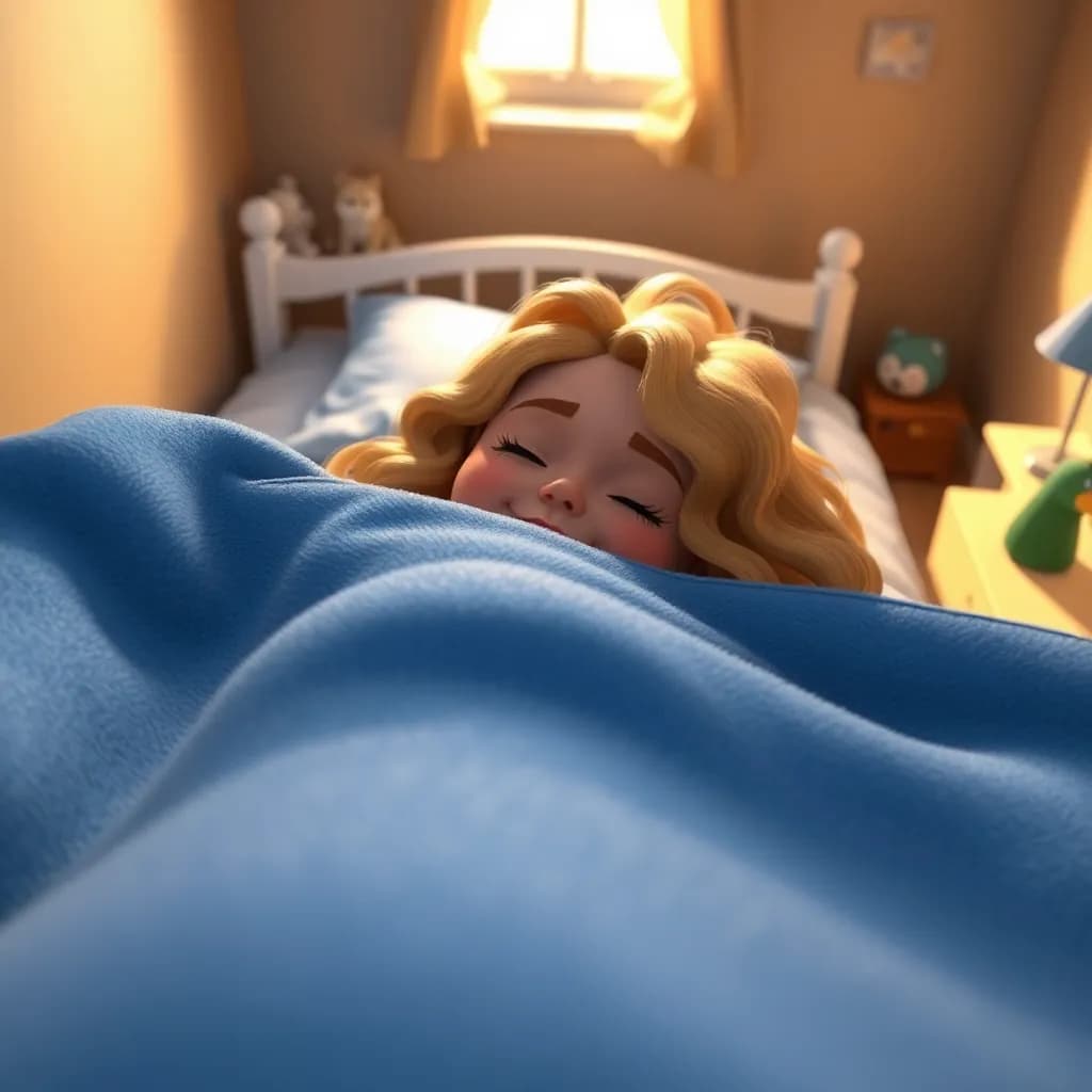 Story illustration for Goldilocks and the Bears' Cottage Adventure