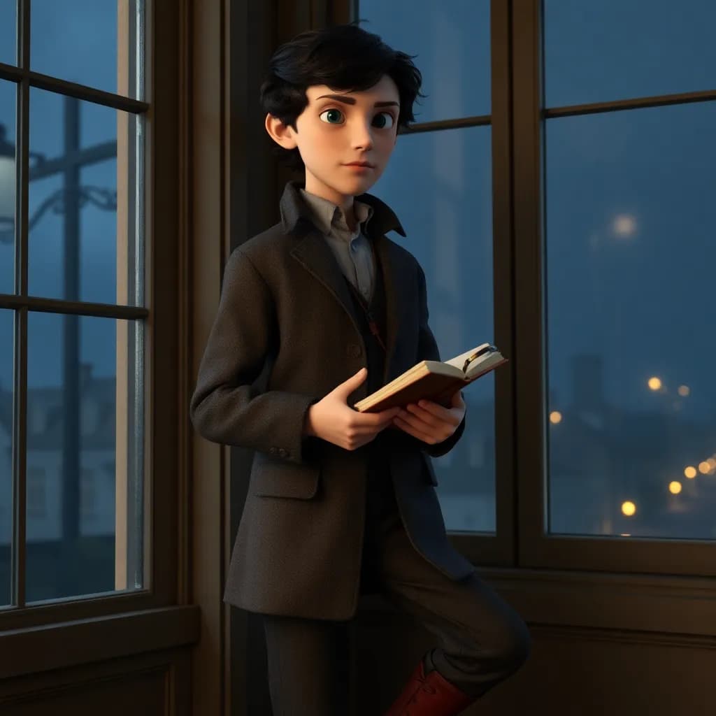 Story illustration for Sherlock Holmes and the Case of the Missing Stars