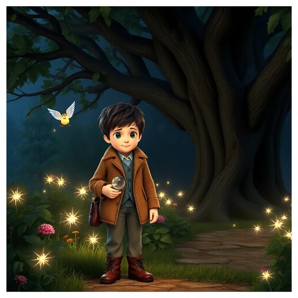 Story illustration for Sherlock Holmes and the Case of the Missing Stars