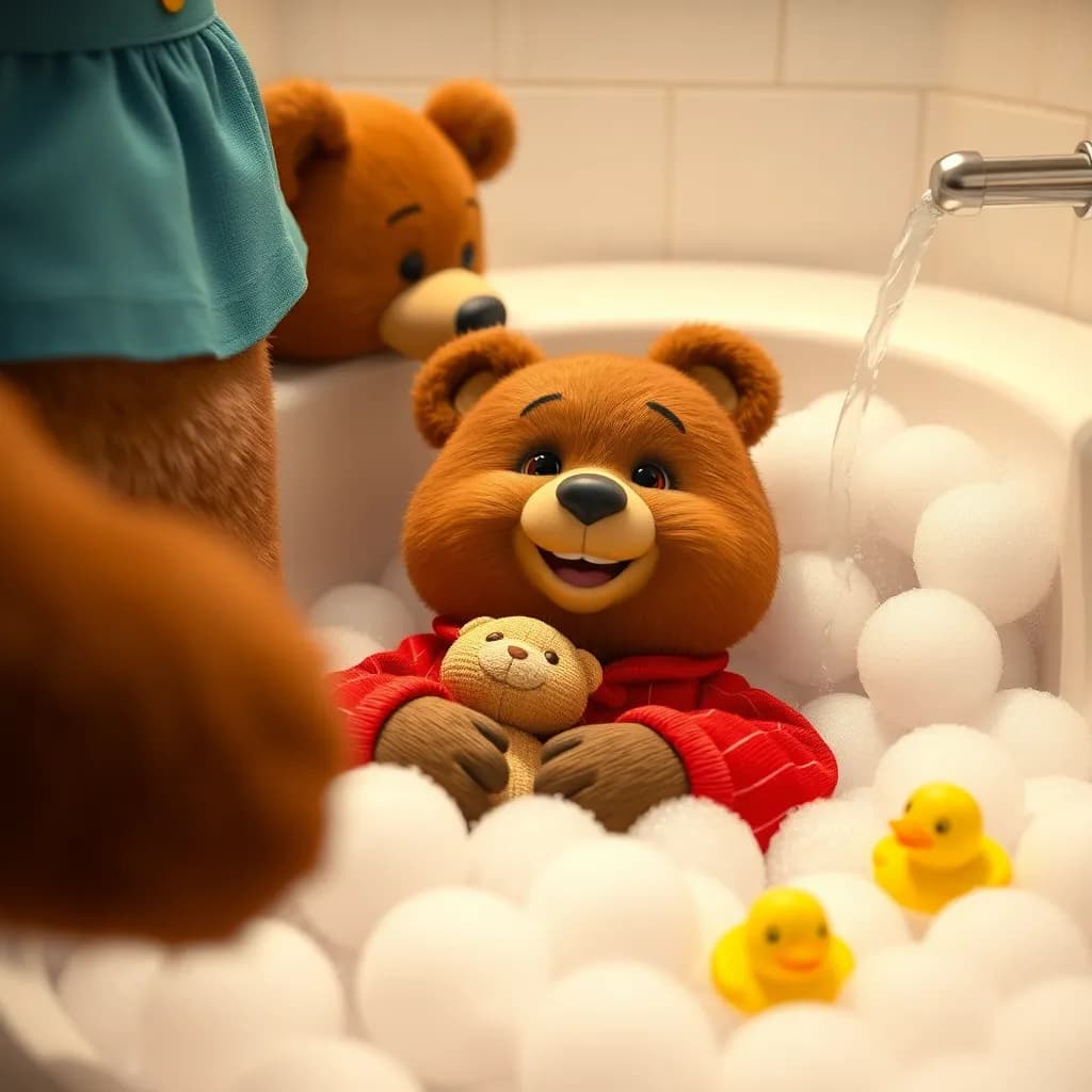 Story illustration for Goodnight, Little Bear