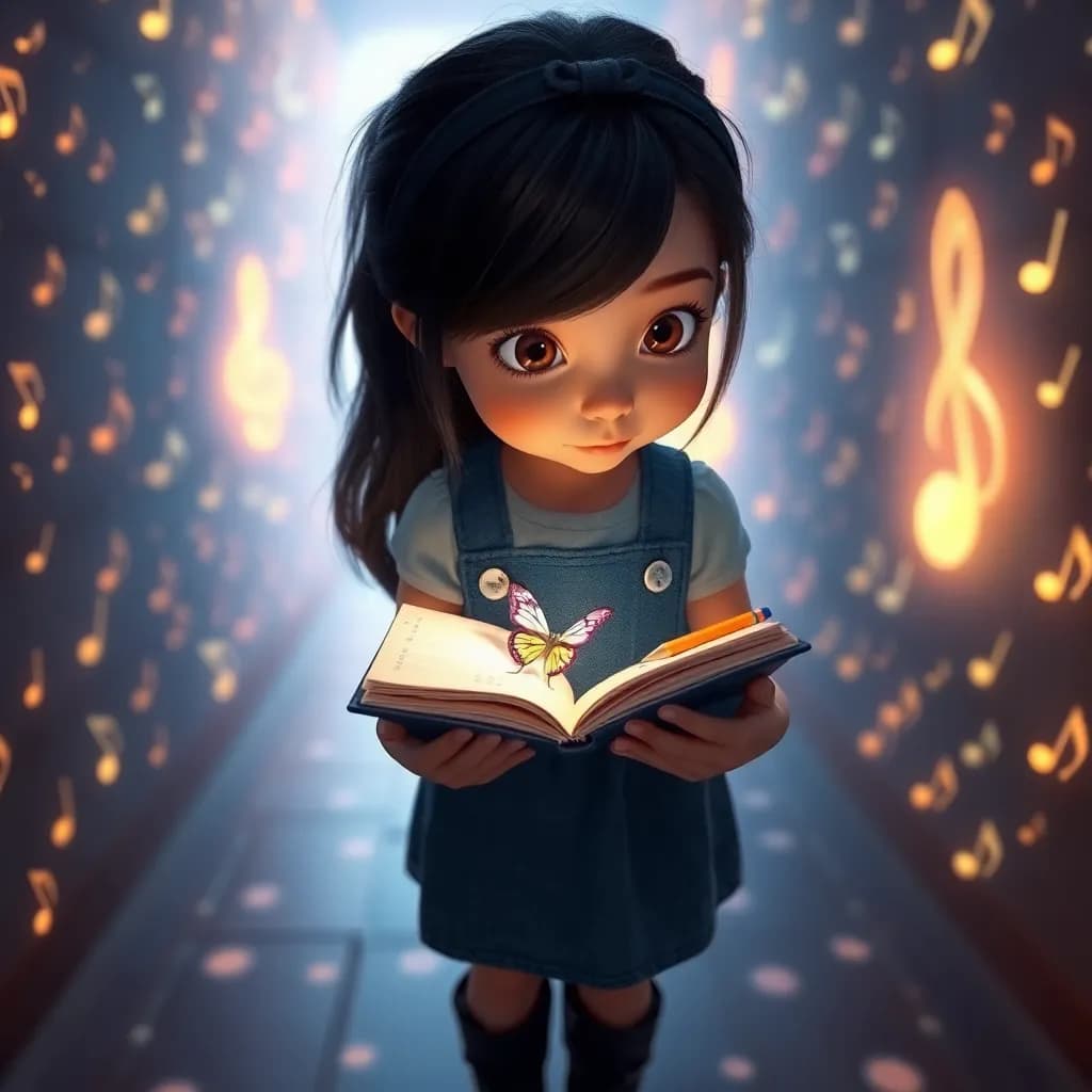 Story illustration for Alice's Butterfly Quest