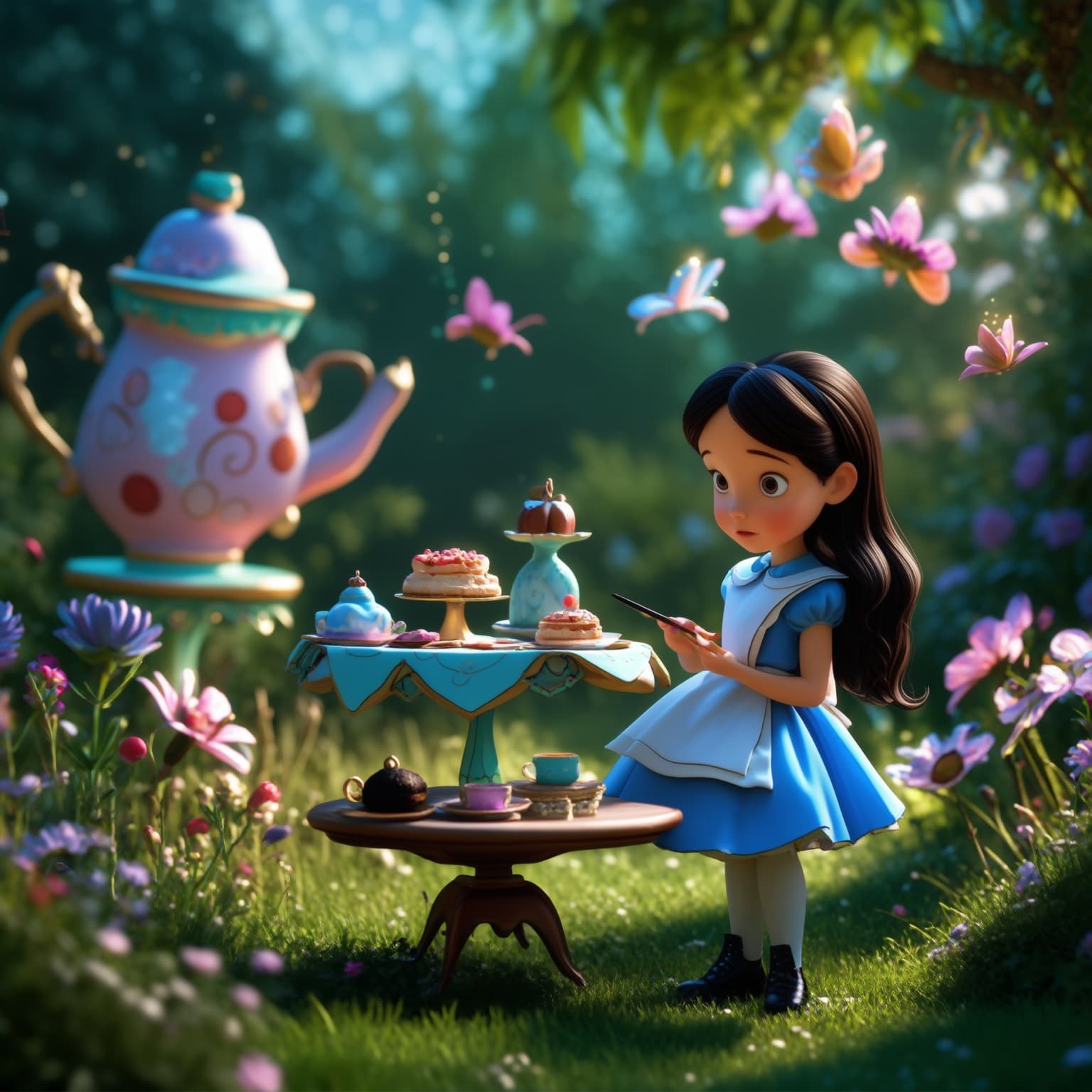 Alice and the Enchanted Tea Party